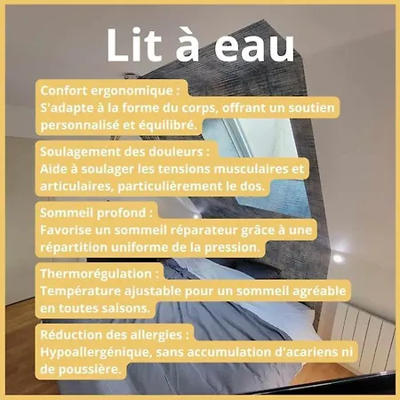 Dormez Flottant Lit à Eau La Pause Longuéenne * Longue